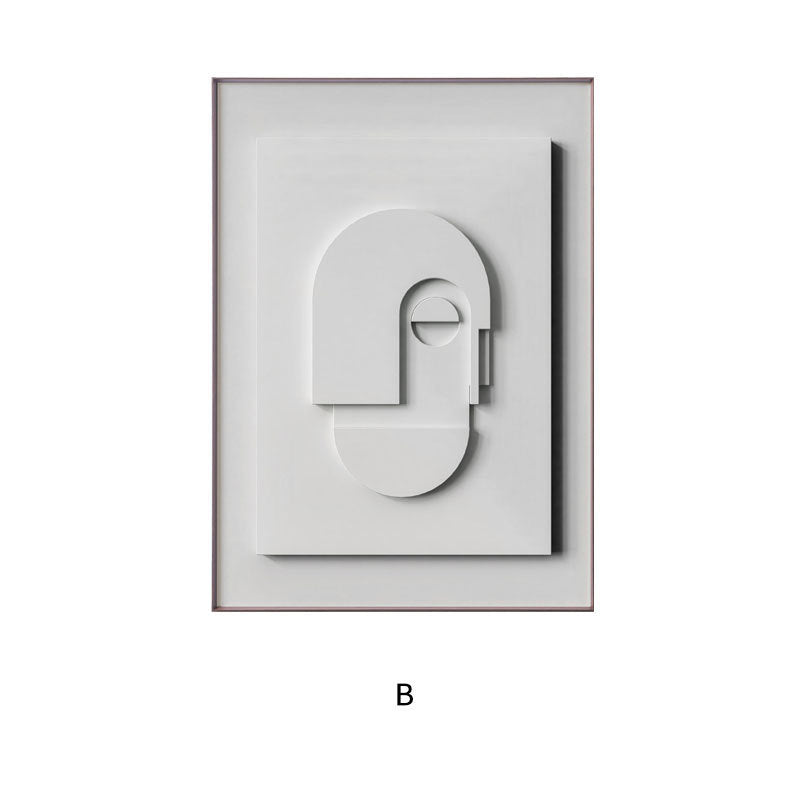 Tableau abstrait géométrique